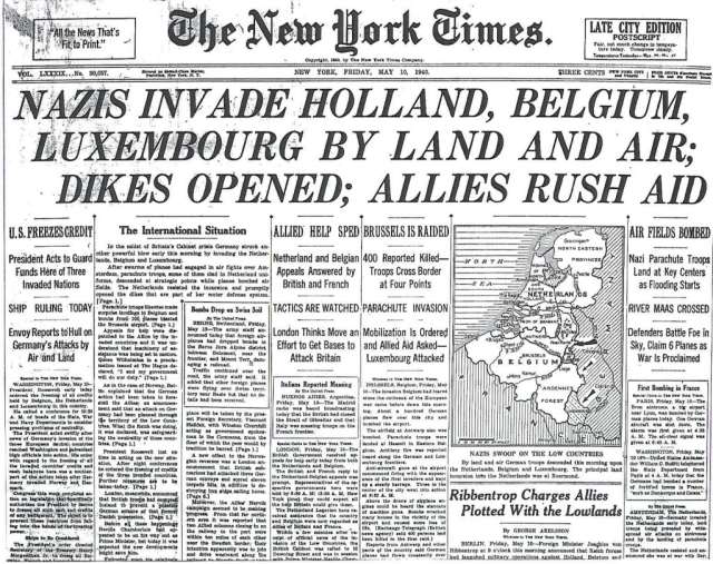 Nazis Invade Holland